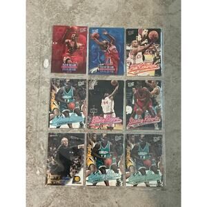 18 fleer ultra basketball card lot with sleeve
